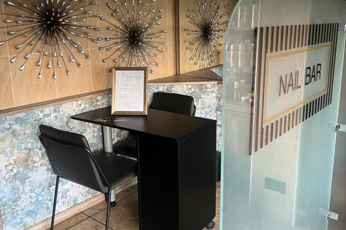 Salon Washing Area